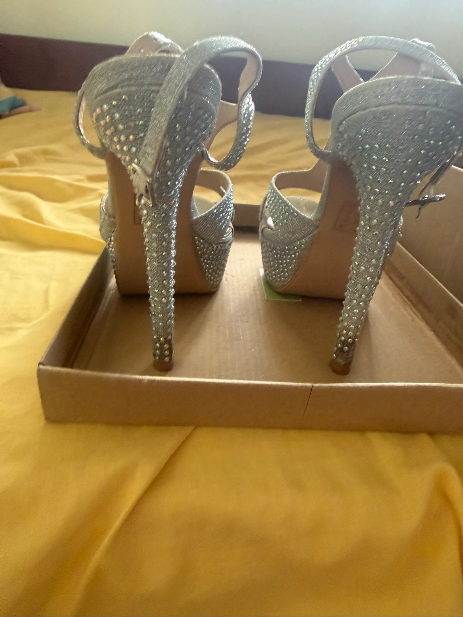 Hoge hakken ceremonie sandalen maat 37 – photo 3